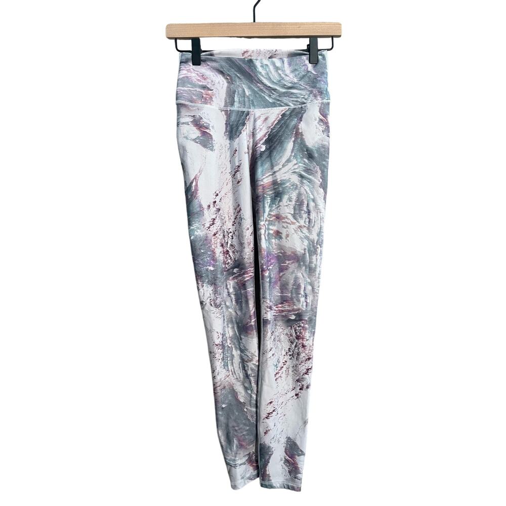Fabletics Pastel Marble‎ Pattern Leggings